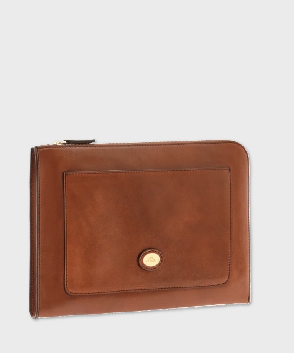 The Bridge Story laptop case, brown