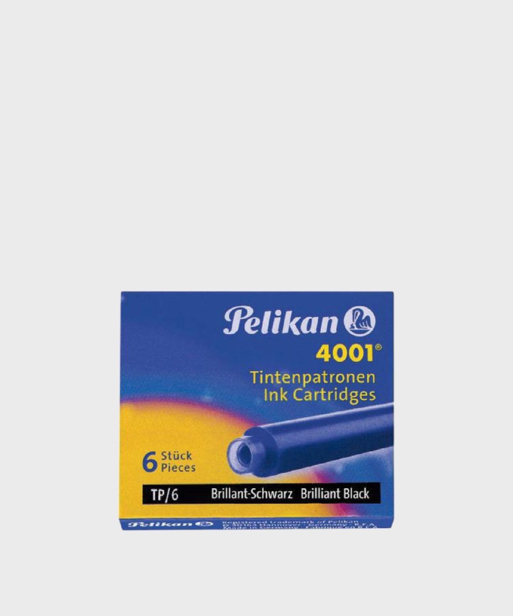 Pelikan 4001 Fountain Pen Ink Cartridges Black...