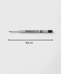 Pelikan 337 refill singolo per penna a sfera, inchiostro nero, B