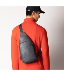 Piquadro Black Square monospalla porta ipad in pelle blu