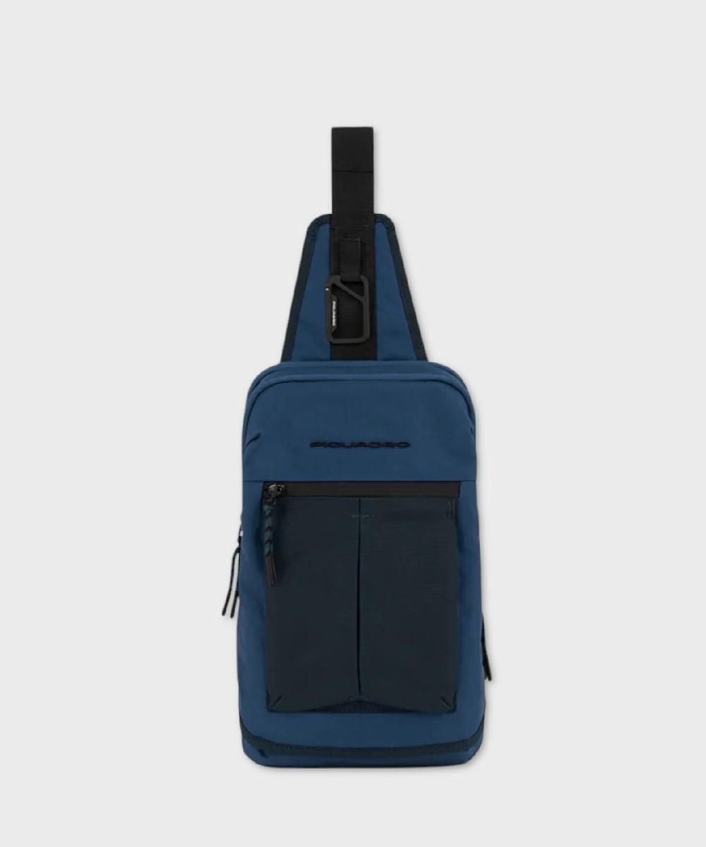 Piquadro Arne monospalla blu