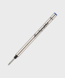 Montegrappa refill singolo inchiostro blu, M, per penna roller