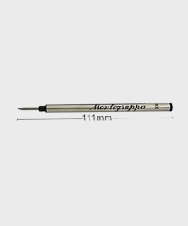 Montegrappa single refill blue ink, F, for rollerball pen