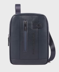 Piquadro Urban large shoulder bag, blue