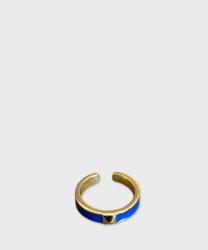 Sodini Pyramid anello blu