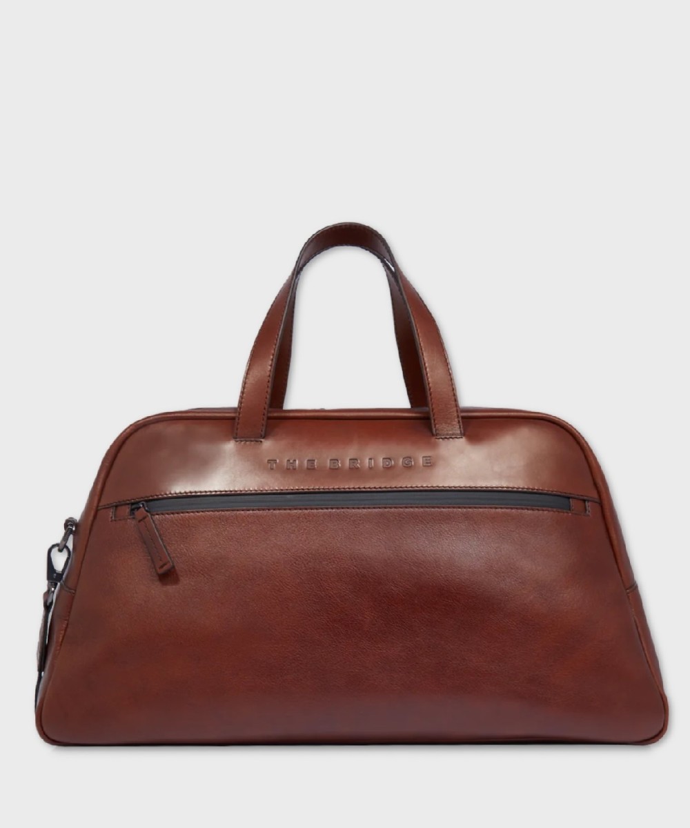 The Bridge Damiano duffel bag, brown
