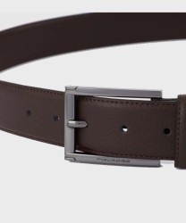 Piquadro Modus cintura con fibbia rettangolare, marrone