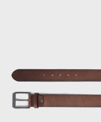 Piquadro Black Square belt with pin buckle, head