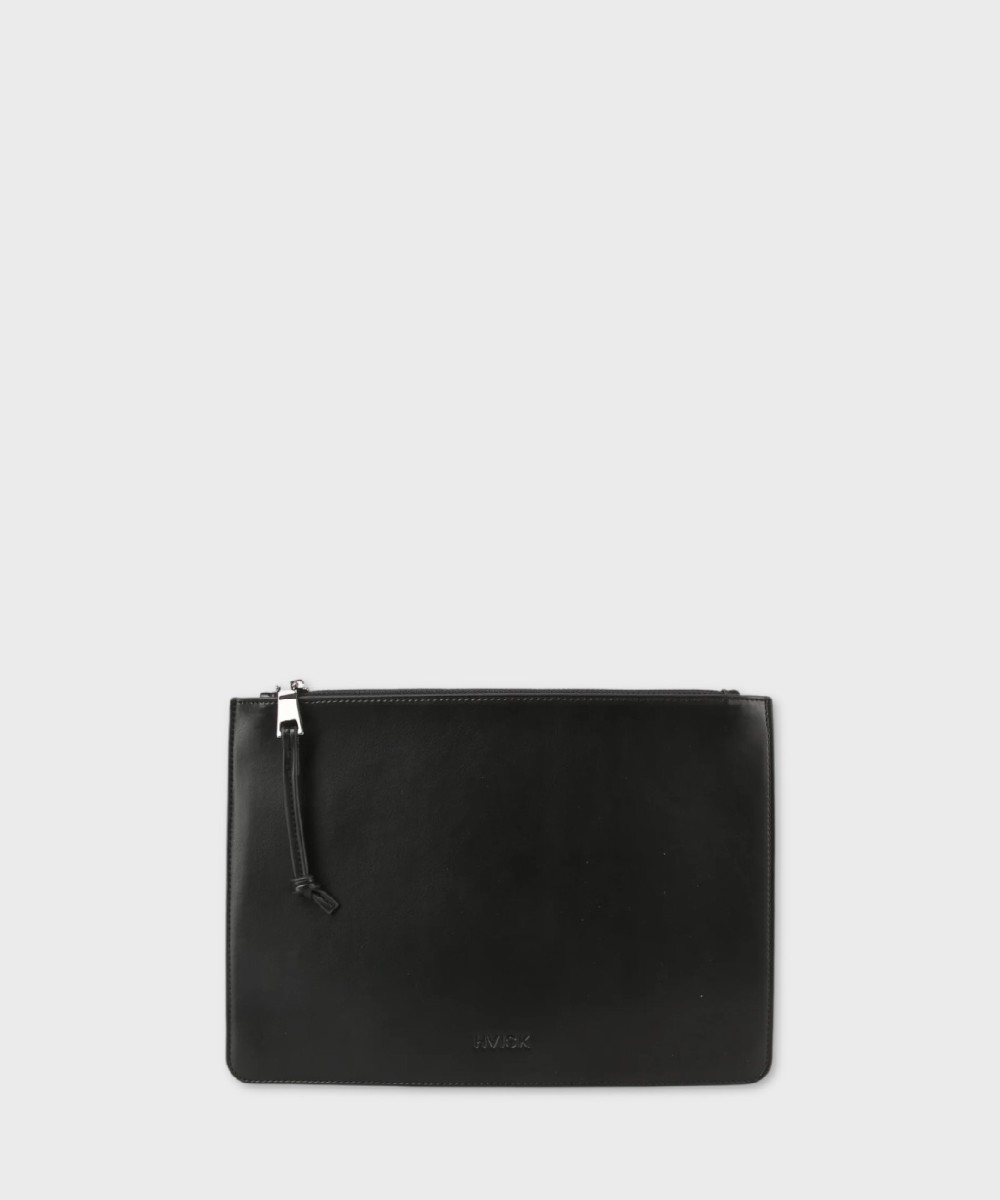 Hvisk Archive Kit Clutch Handbag, Black