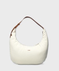 Hvisk Terra Archive Shoulder Bag, Pale Flax