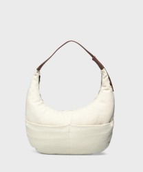 Archivio Hvisk Terra borsa a spalla, pale flax