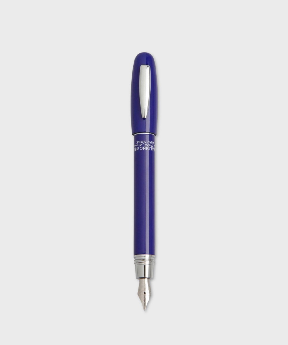 AG Spalding & Bros Short Classic stilografica, blu
