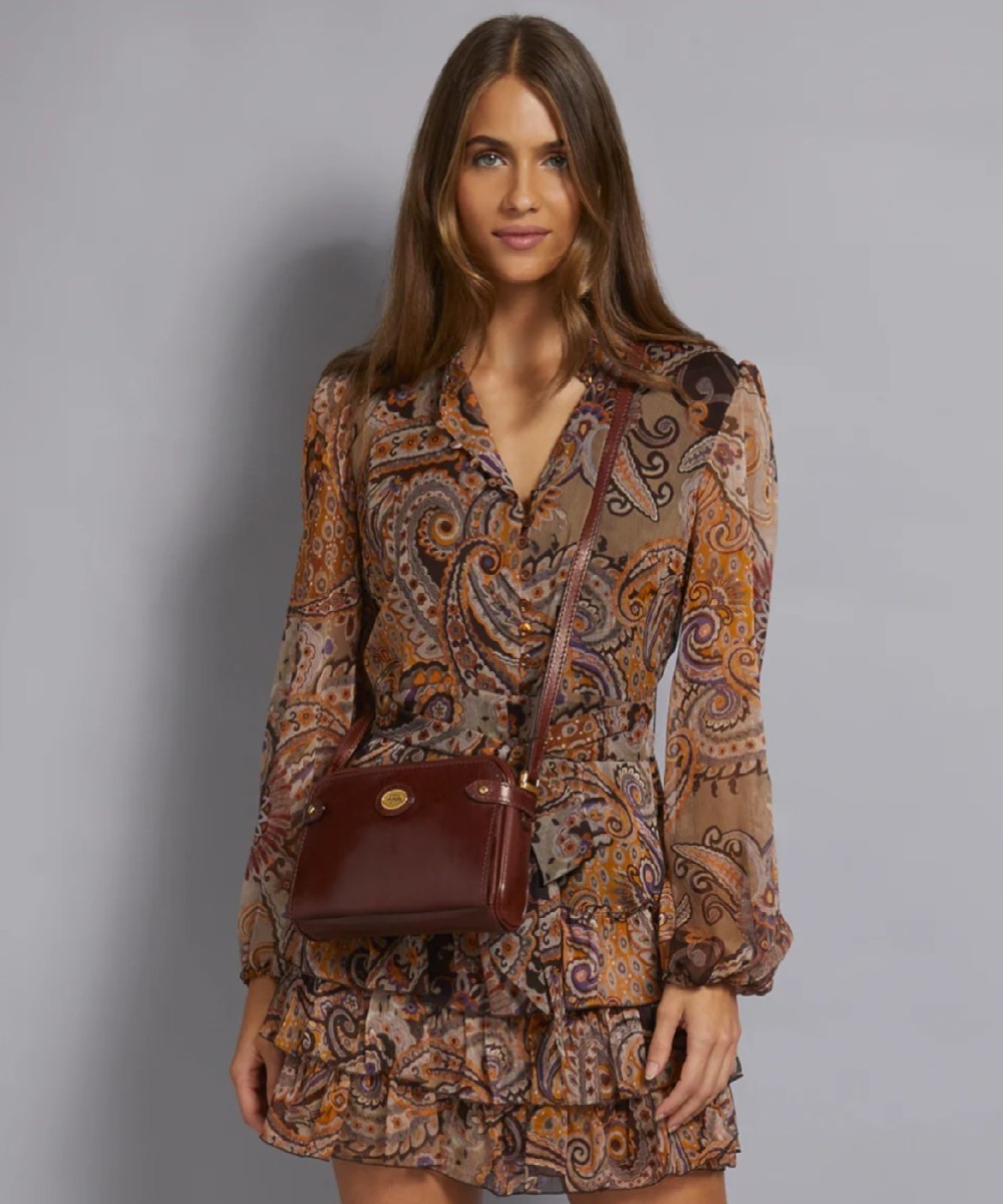 Borsa A Tracolla Donna In Ecopelle Nera – Crossbody Media – 76321 - Foto 3