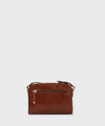 The Bridge Story borsa crossbody a tracolla in pelle marrone