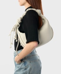 Visona Tracy borsa a spalla, latte