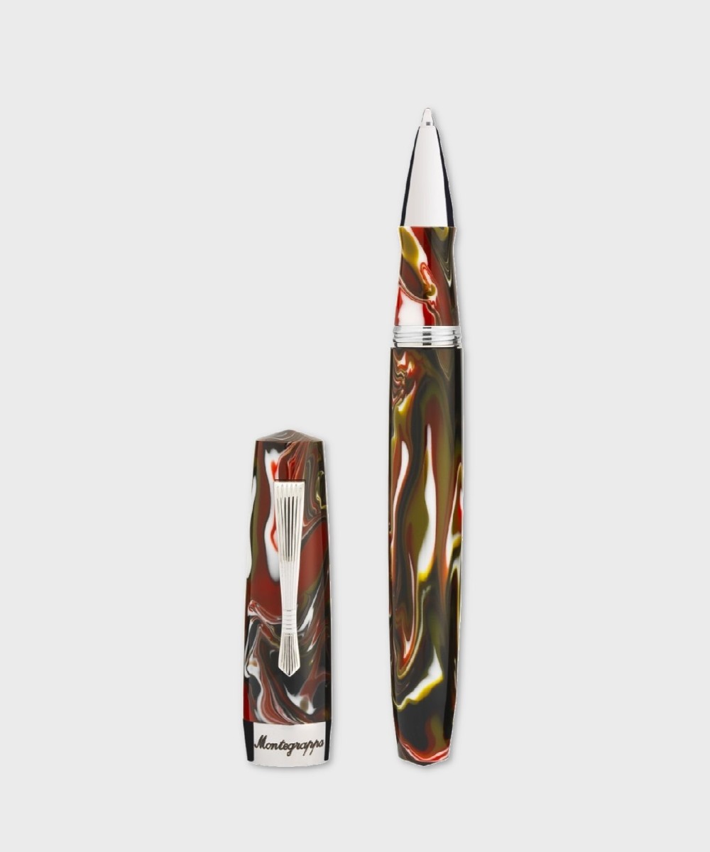 Montegrappa Elmo 02 Asiago penna roller, marrone