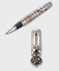 Montegrappa Nicolaus Copernicus penna roller in argento
