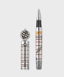 Montegrappa Nicolaus Copernicus penna roller in argento