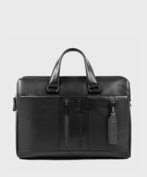Piquadro Urban cartella 2 scomparti porta Pc 15,6", nero
