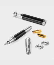 Montegrappa 007 Spymaster Duo fountain pen, 18k M nib