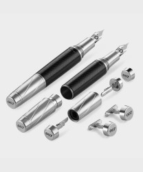 Montegrappa 007 Spymaster Duo fountain pen, 18k M nib