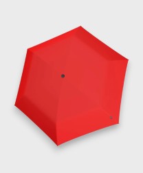 Knirps US050 ultra-light manual umbrella, red