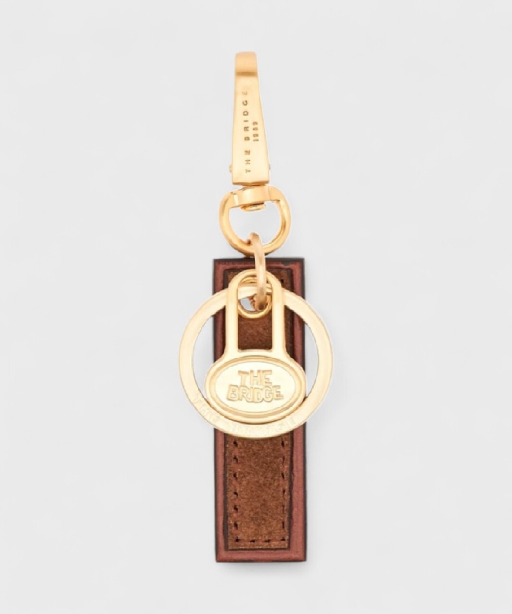 The Bridge Duccio key ring letter I, brown