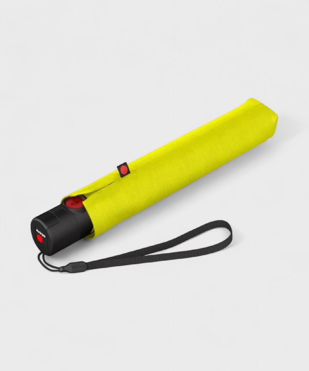 Knirps U200 ultra light duomatic umbrella, yellow