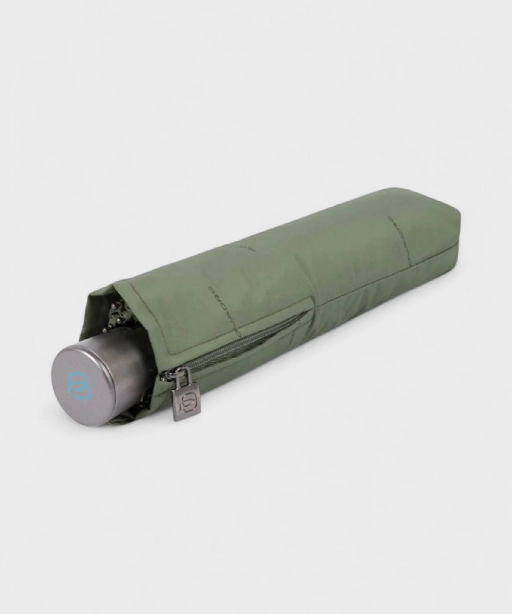 Piquadro Stationery Automatic Folding Umbrella, Green