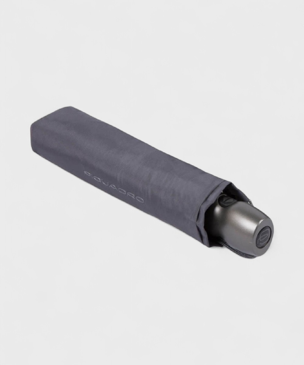 Piquadro Stationery automatic open-close umbrella, grey