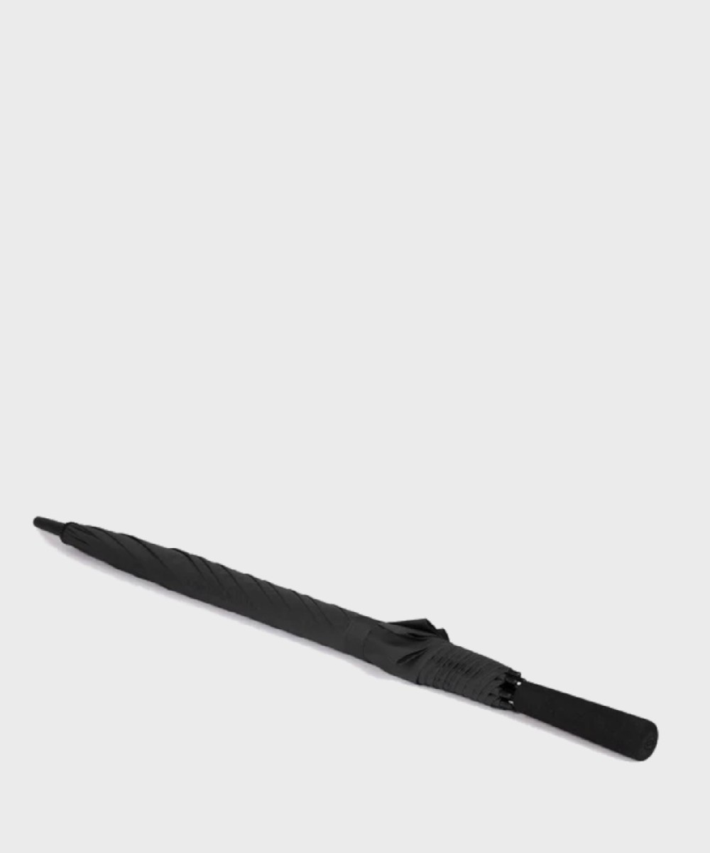 Piquadro ombrello antivento lungo, nero