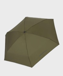 Piquadro mini manual umbrella with hard case, green