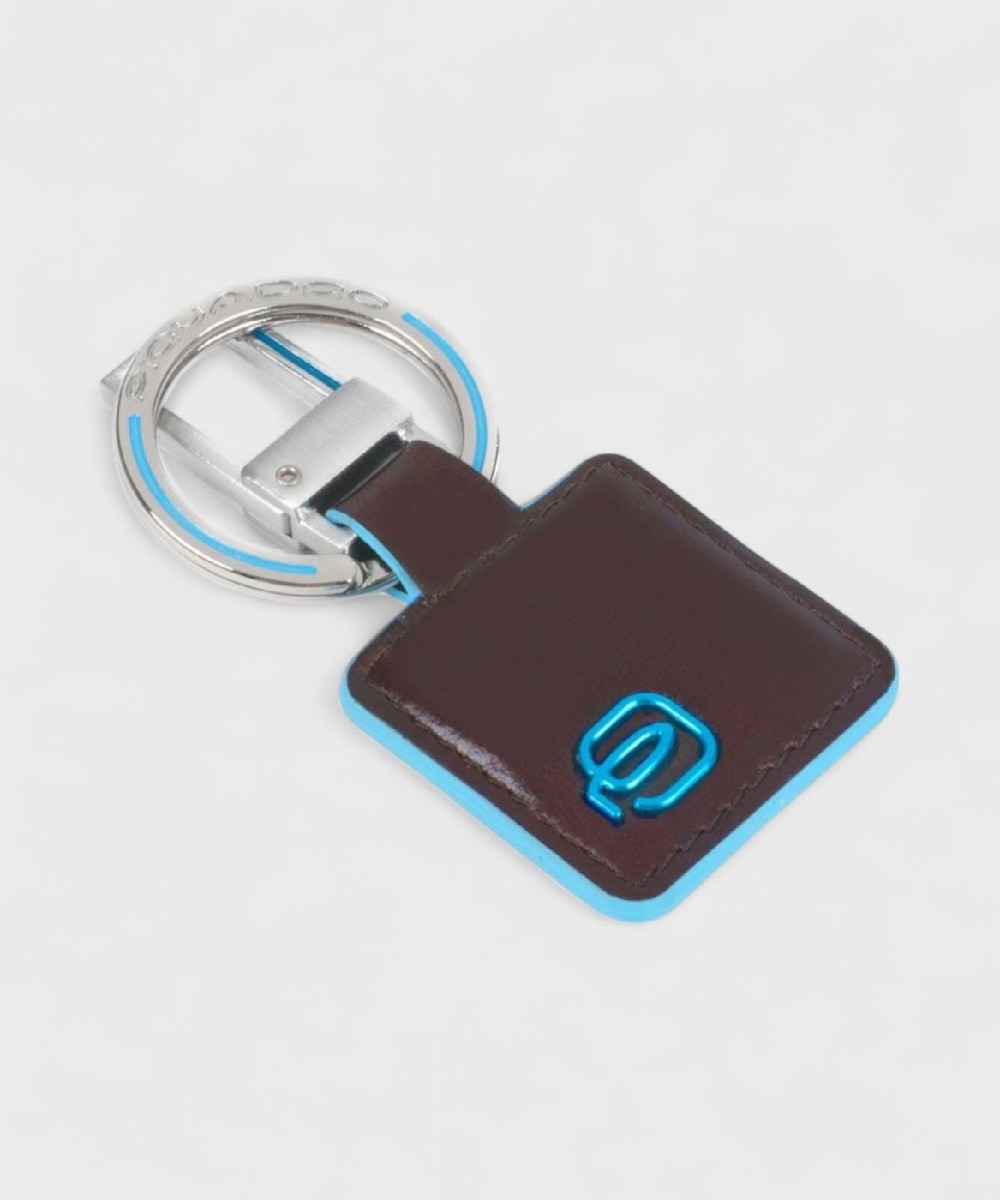 Piquadro Blue Square portachiavi quadrato in...