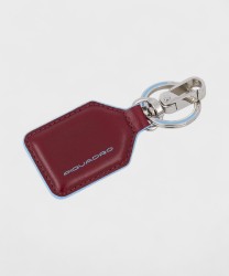 Piquadro Blue Square portachiavi a 1 anello, rosso
