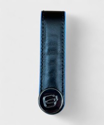 Piquadro Blue Square key ring, black