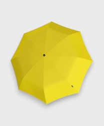 Knirps E050 manual stick umbrella, anti-tip, yellow