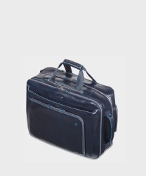 Piquadro Blue Square trolley cabina 55 cm con portabilità a