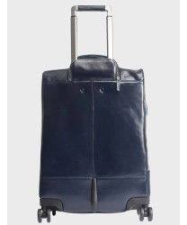 Piquadro Blue Square cabin trolley 55 cm with garment bag