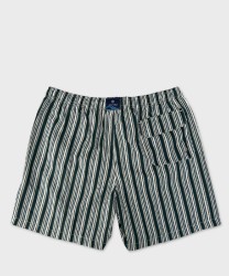 Arcuri costume mare uomo boxer jacquard a righe, ottanio