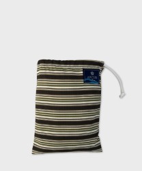 Arcuri men's striped jacquard boxer swimwear, green