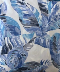 Arcuri costume mare uomo boxer palme, azzurro