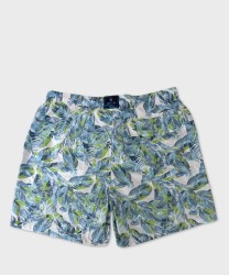 Arcuri costume mare uomo boxer palme, verde