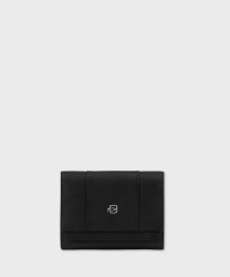 Piquadro Circle wallet with coin purse, black