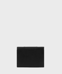 Piquadro Circle portafogli con portamonete in pelle nero