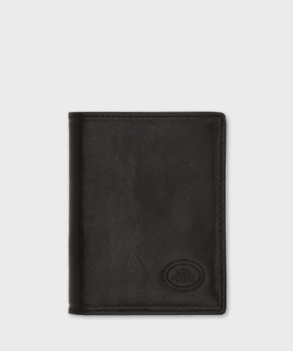The Bridge Story vertical wallet with coin...