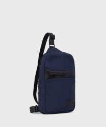 Piquadro Wollem one-shoulder bag, blue