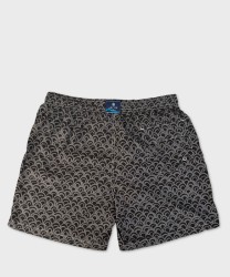 Arcuri men's swim trunks with drops, black