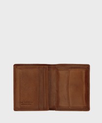 The Bridge Story wallet with coin purse, 6+1 cc, brown