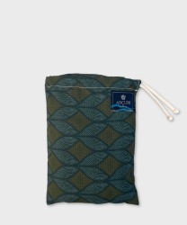 Arcuri costume mare uomo boxer jacquard rombi, verde
