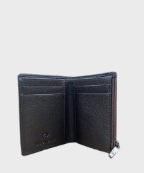 Roncato Iron compact wallet for banknotes, 6 cc and coins, brown